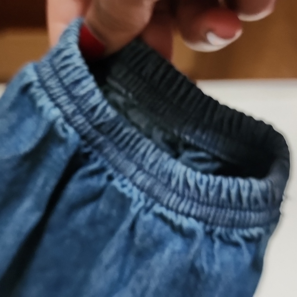 Mini Denim Dress - Picture 4 of 9